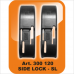 300120 ALCA - adaptor ptr stergatori SIDE LOCK (2 buc),cafeniu/адаптер