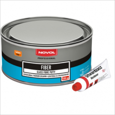 Шпаклевка фирмы NOVOL fiber - шпатлевка со стекловолокном 1,80 кг